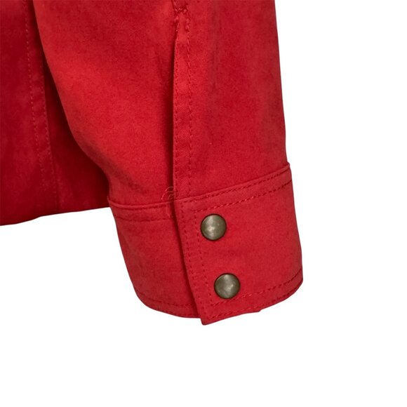 JW Collection Casual Jacket Women's size 16 Rust color - Picture 4 of 4